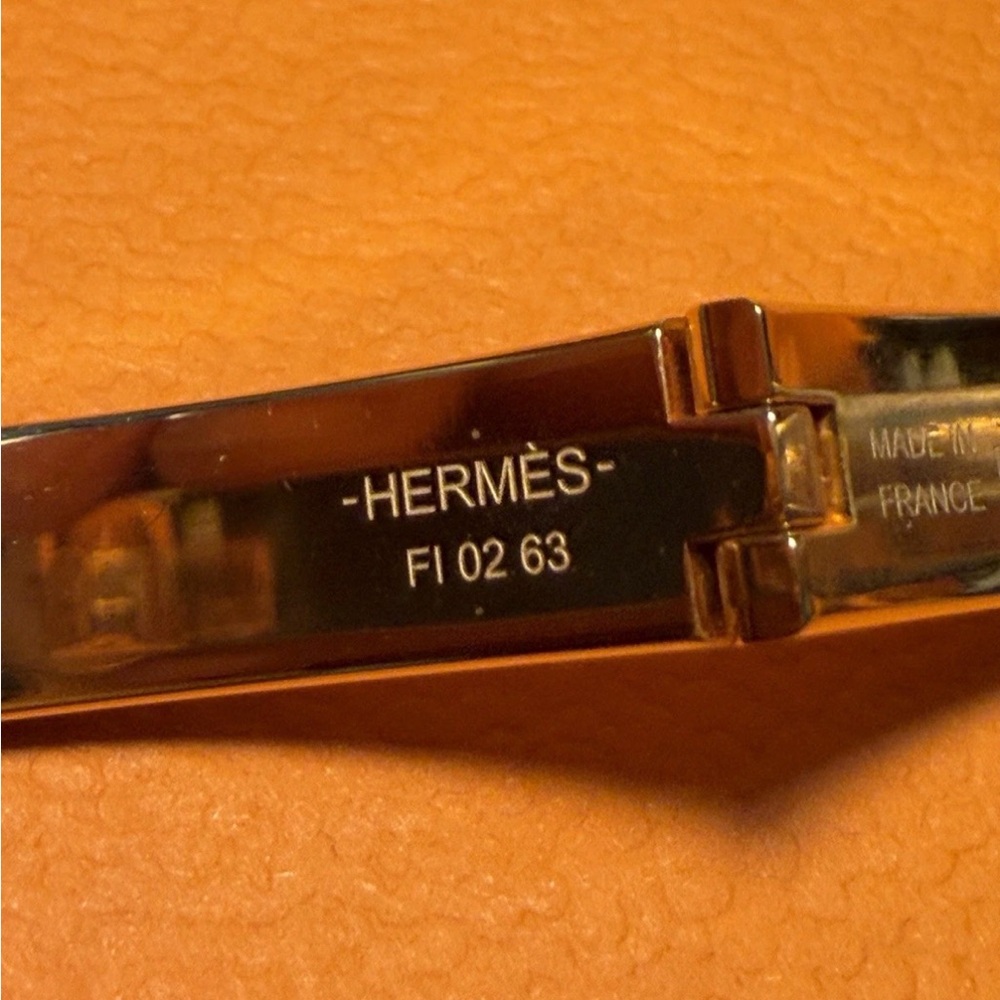 Hermès Mini Clic Chaine d'Ancre bracelet Size PM Rose F1 02 63 - Picture 2 of 16